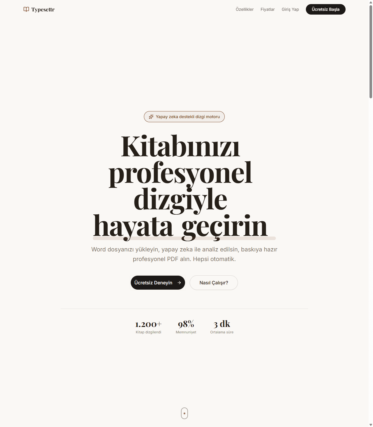 Typesettr screenshot